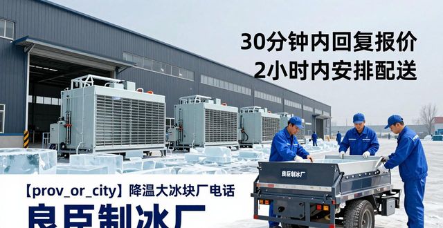 无锡降温大冰块厂电话 良臣制冰厂